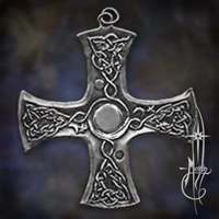 Lunar Cross Amulet