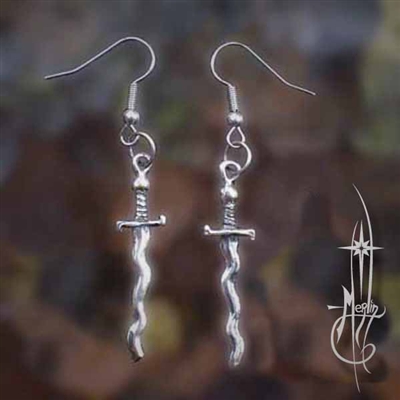 Sun Sword Earrings