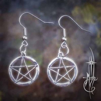 Pentacle Earrings