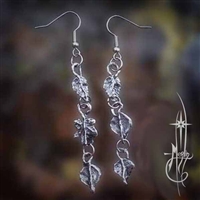 Leaf Chain Earrings