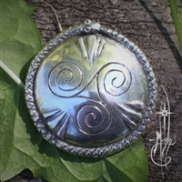 Large Dagda's Shield Amulet