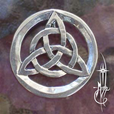 Circle Triquetra Amulet