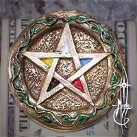 Ace of Pentacles Money Clip