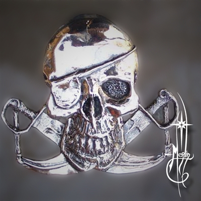 Jolly Roger Money Clip