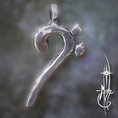 Bass Clef Amulet