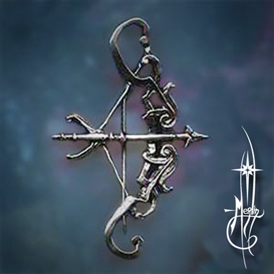 Bow and Arrow Pin