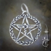 Caduceus Pentacle Amulet