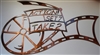 Movie Clapper 24" Copper/Bronze plated Metal Wall Art