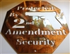 2nd Amendment Protection Metal Wall Art