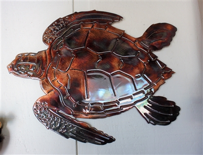 Sea Turtle Metal Wall Art