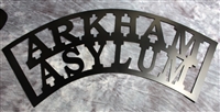 Arkham Asylum Metal Wall Art 29 1/2" wide