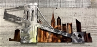 Brooklyn Bridge Metal Wall Art