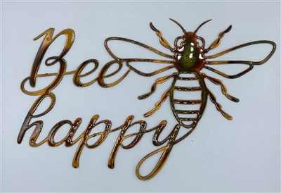 Bee Happy Metal