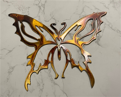 Butterfly Metal Wall Art Decor Accent