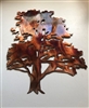 Cedar Tree Metal Wall Art