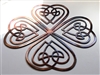 Celtic Shamrock Metal Wall Art