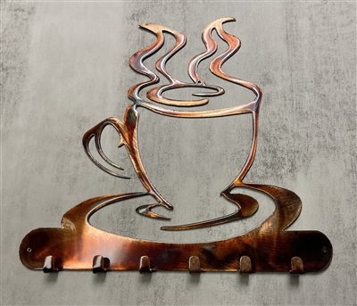 Coffee Key Rack Accessory Rack