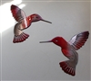 Hummingbird Metal Wall Decor