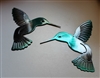 Hummingbird Metal Wall Decor