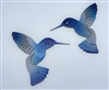 Hummingbird Metal Wall Decor