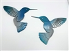 Hummingbird Metal Wall Decor