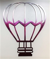 Hot Air Balloon Metal Wall Art