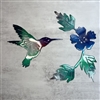 Hummingbird Metal Wall Decor