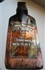 Jack Daniels Bottle Metal Wall Art Decor - Copper/Bronze