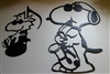 Jazz Playing Duo Snoopy & Woodstock