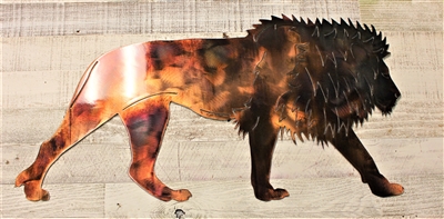 Lion Metal Wall Art