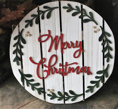 Merry Christmas Pallet Wood Sign