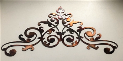 Ornamental Scroll Accent 34" Wide