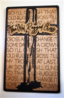 The Old Rugged Cross Sign