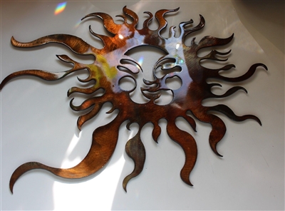 Sun Metal Wall art