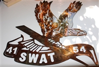 Special Order Request LAPD SWAT Metal Art