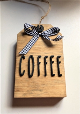 Tiered Tray Coffee Tag