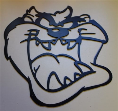 Taz Head Metal Wall Art Decor