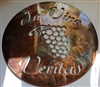 In Vino Veritas Metal Wall Art