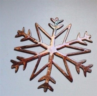 Metal Wall Art Snowflake