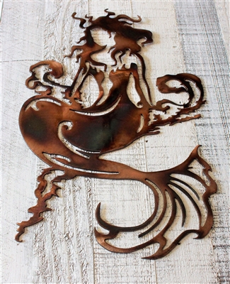 Mermaid Metal Wall Art