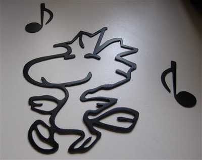 Dancing Woodstock Metal Wall Art Decor