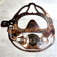 Dive Helmet Metal Wall Art Decor Small