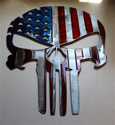 Eagle Flag Metal Wall Art