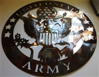 Military Logo #7 Metal Wall Art