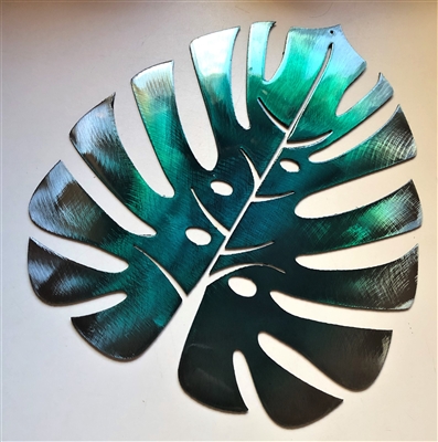 Monstera Metal Wall Art Accent