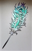 Peacock metal art