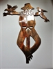 Scarecrow Metal Wall Art Decor