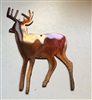 Small Deer Wildlife Metal Art Accent 6" tall