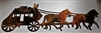 Old West Stagecoach Metal Wall Decor