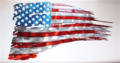 Flag Metal Wall Art, American Flag Metal Wall Art